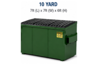 10 Yard Dumpster or Less