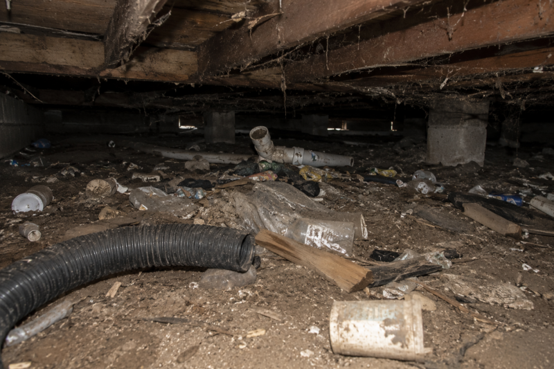 Crawlspace Cleanout, Waste & Dump Services