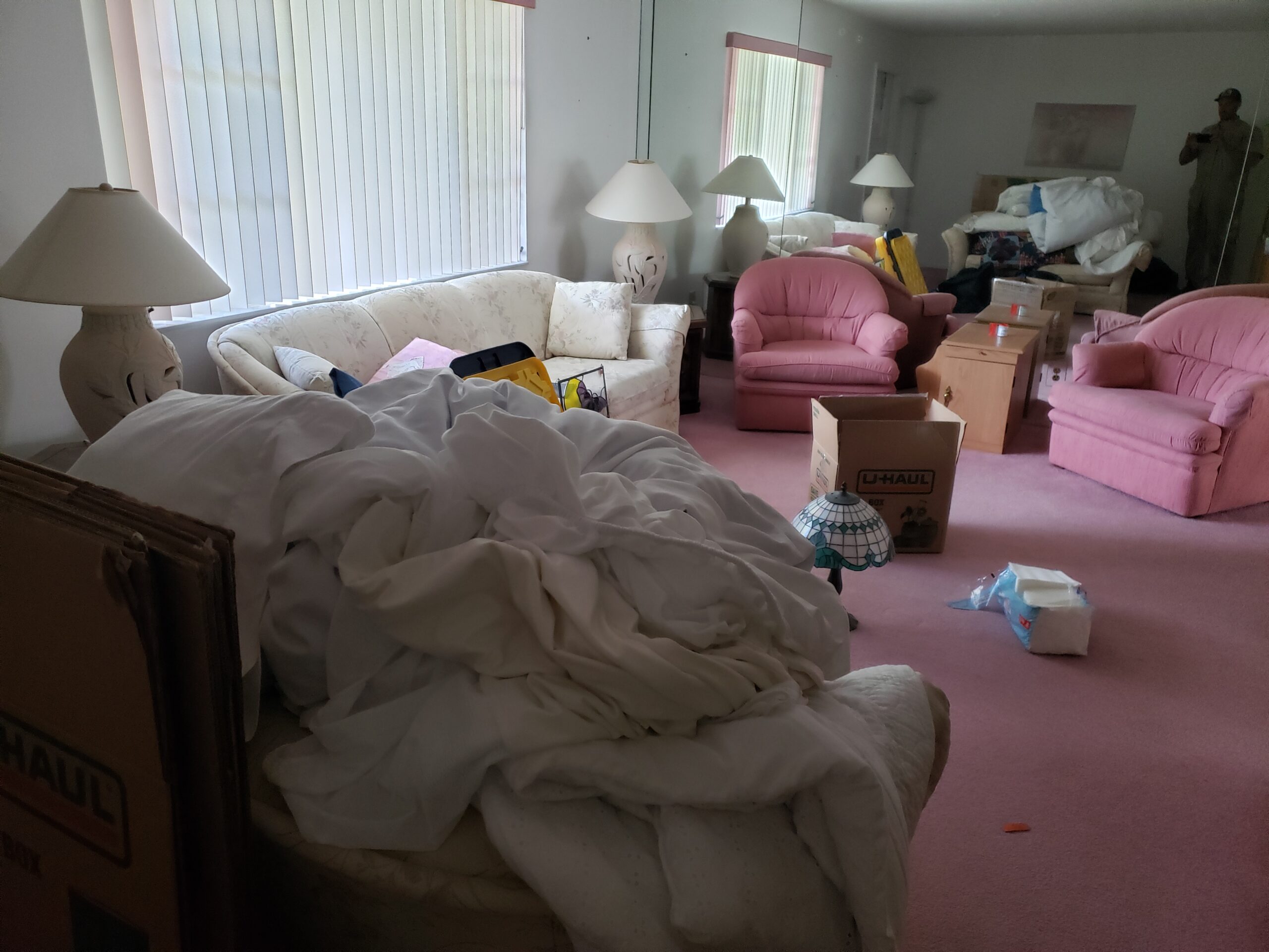 Junk Furniture in Apartment Cleanout