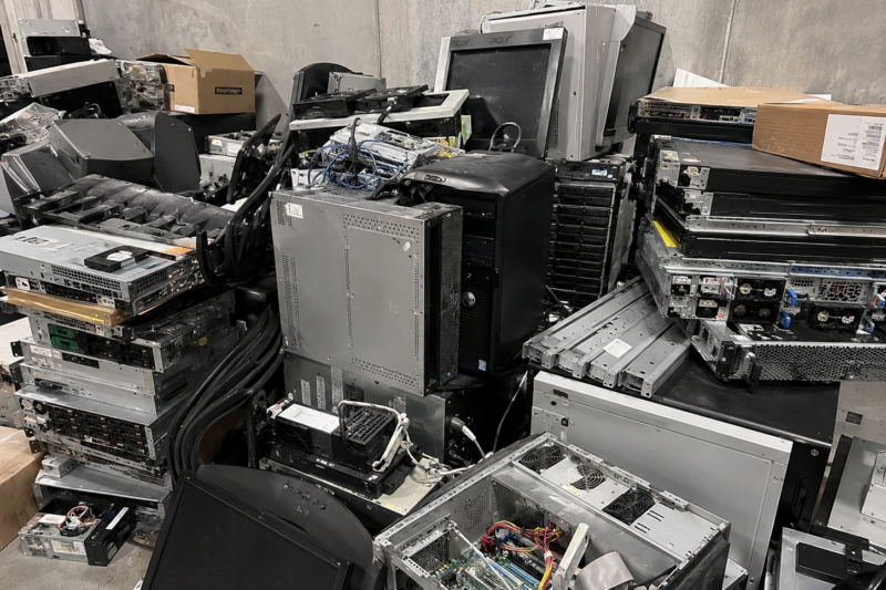 E-Waste Removal, Pickup & Dump Services