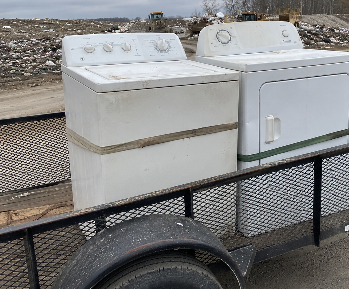 Washer Dryer Removal Junk Pickup